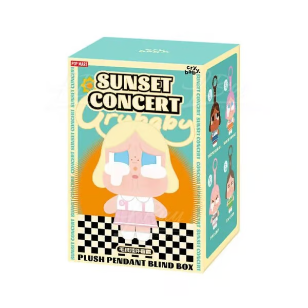 CRYBABY Sunset Concert Series-Plush Pendant Blind Box