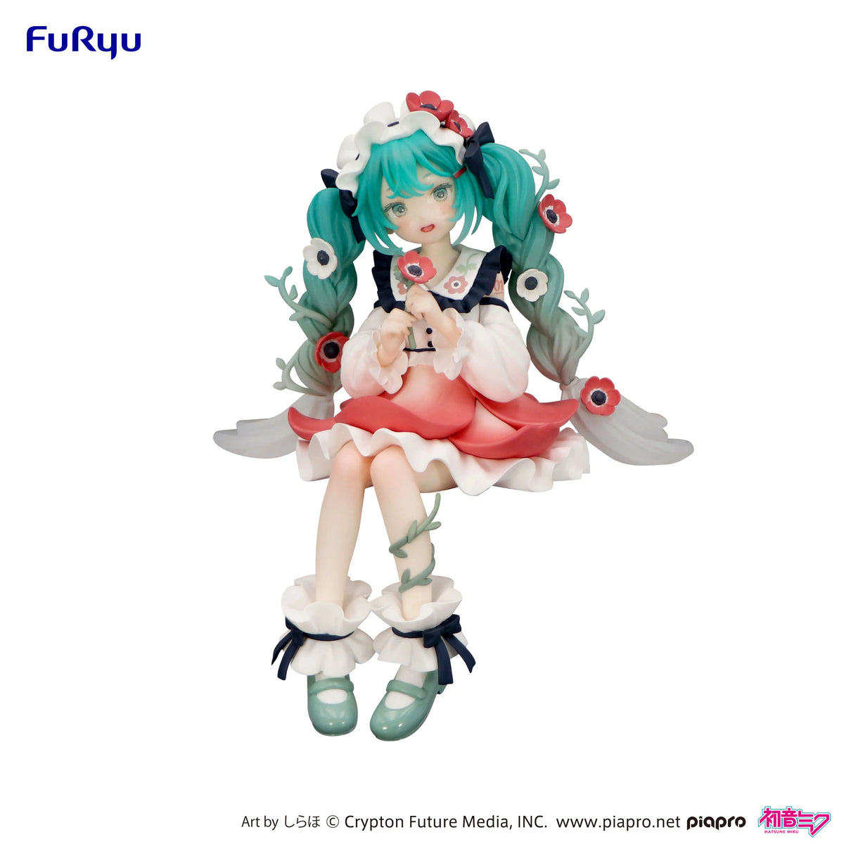 Hatsune Miku Flower Fairy Anemone Noodle Stopper Figure FuRyu Japan Sealed NEW
