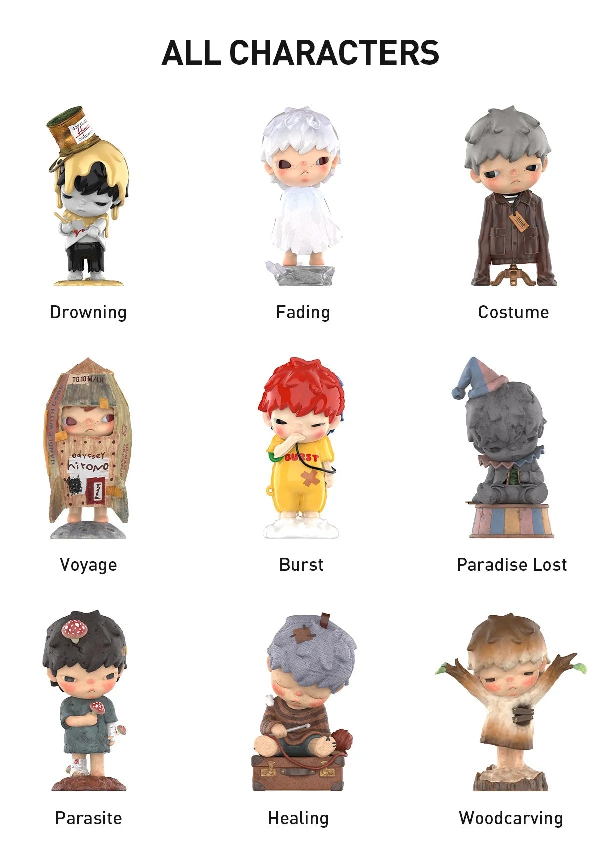 Pop Mart Hirono Reshape Blind Box