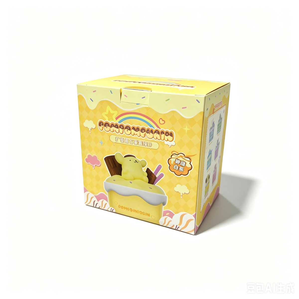 Sanrio Crystal Aroma Diffuser Ornament (White Tea Fragrance-Pompompurin)