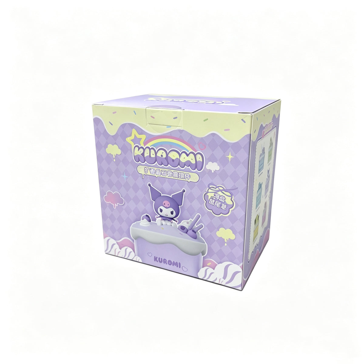 Sanrio Crystal Aroma Diffuser Ornament (Sea Salt & Sage Fragrance- Kuromi)