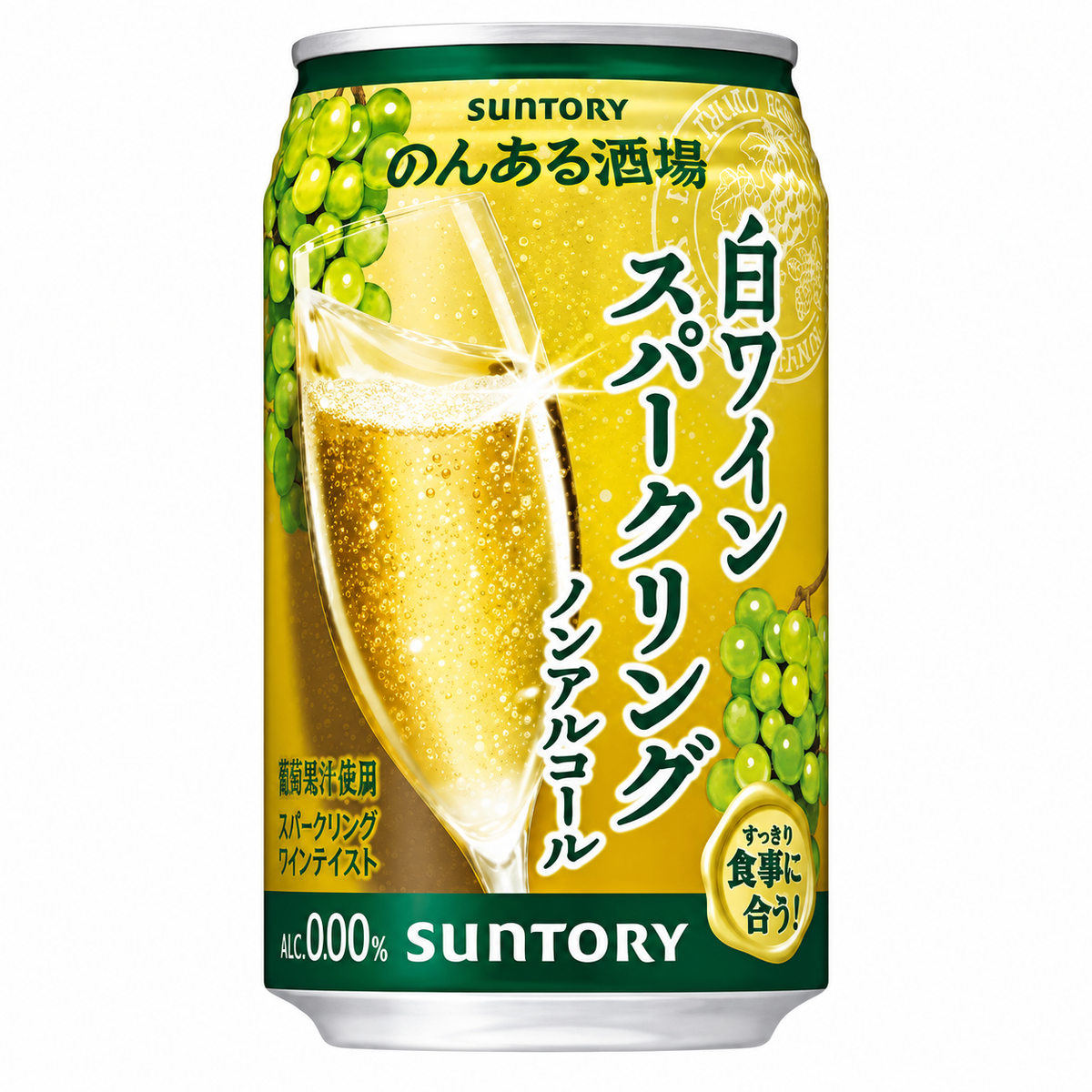 Suntory White Wine Non-Alcohol Beverage 350 ml