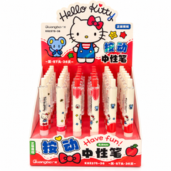 Hello Kitty Hearts Retractable Gel Pen 0.5mm