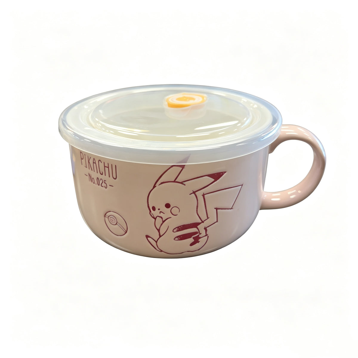 Pokémon Ceramic Food Storage Bowl (pink)