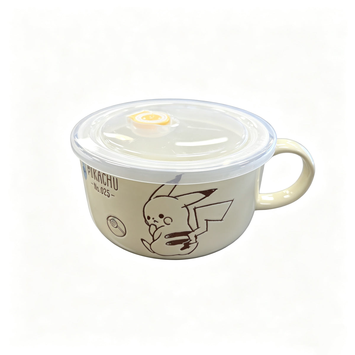 Pokémon Ceramic Food Storage Bowl (yellow)