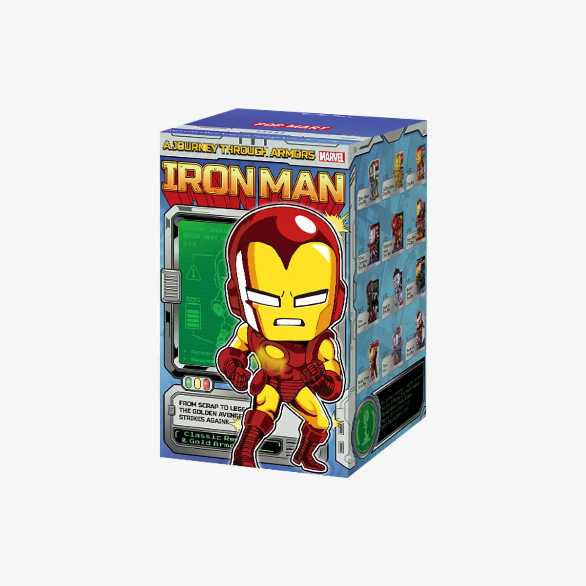 Marvel Iron Man: A Journey Through
Armors Series Figures Blind Box