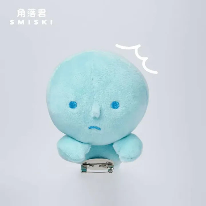 SMISKI Hide-And-Seek Anime Peripl Japanese Blue Brooch Stuffed Plush To