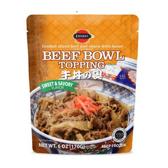 J-BASKET BEEF BOWL TOPPING GYUDON COOKED BEEF WITH ONION