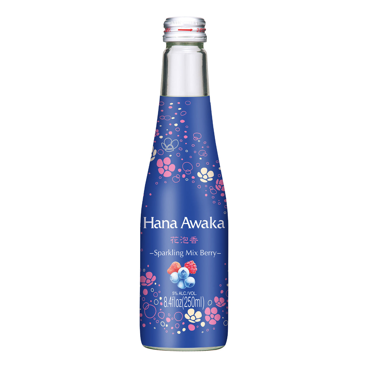OZEKI HANA AWAKA SPARKLING BERRY 5%ALC 250ML