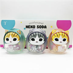Mofusand Neko Soda 3 Design Blind Box