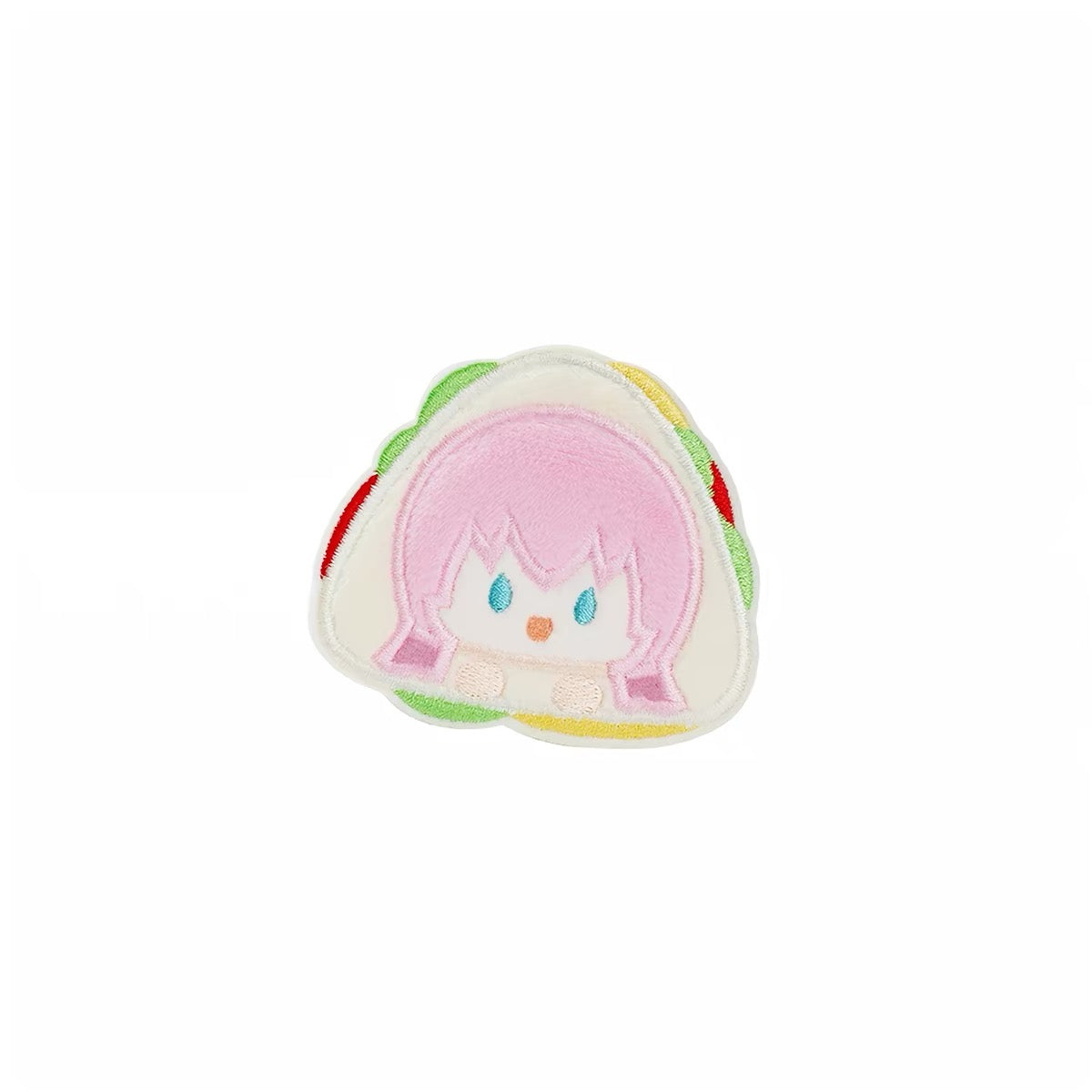 Hatsune Miku MiniDoll “Miku Sandwich” Felt Embroidered Hair Clip Accessory