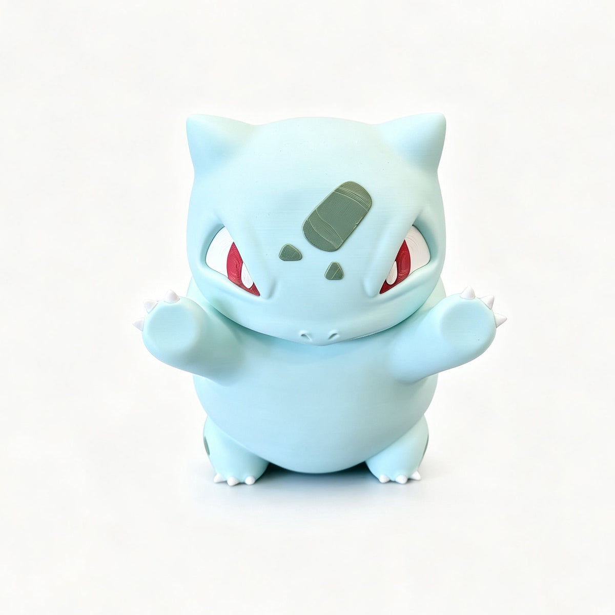Bulbasaur Window Effect Figure – 3D Printed Anime Desk Decor
