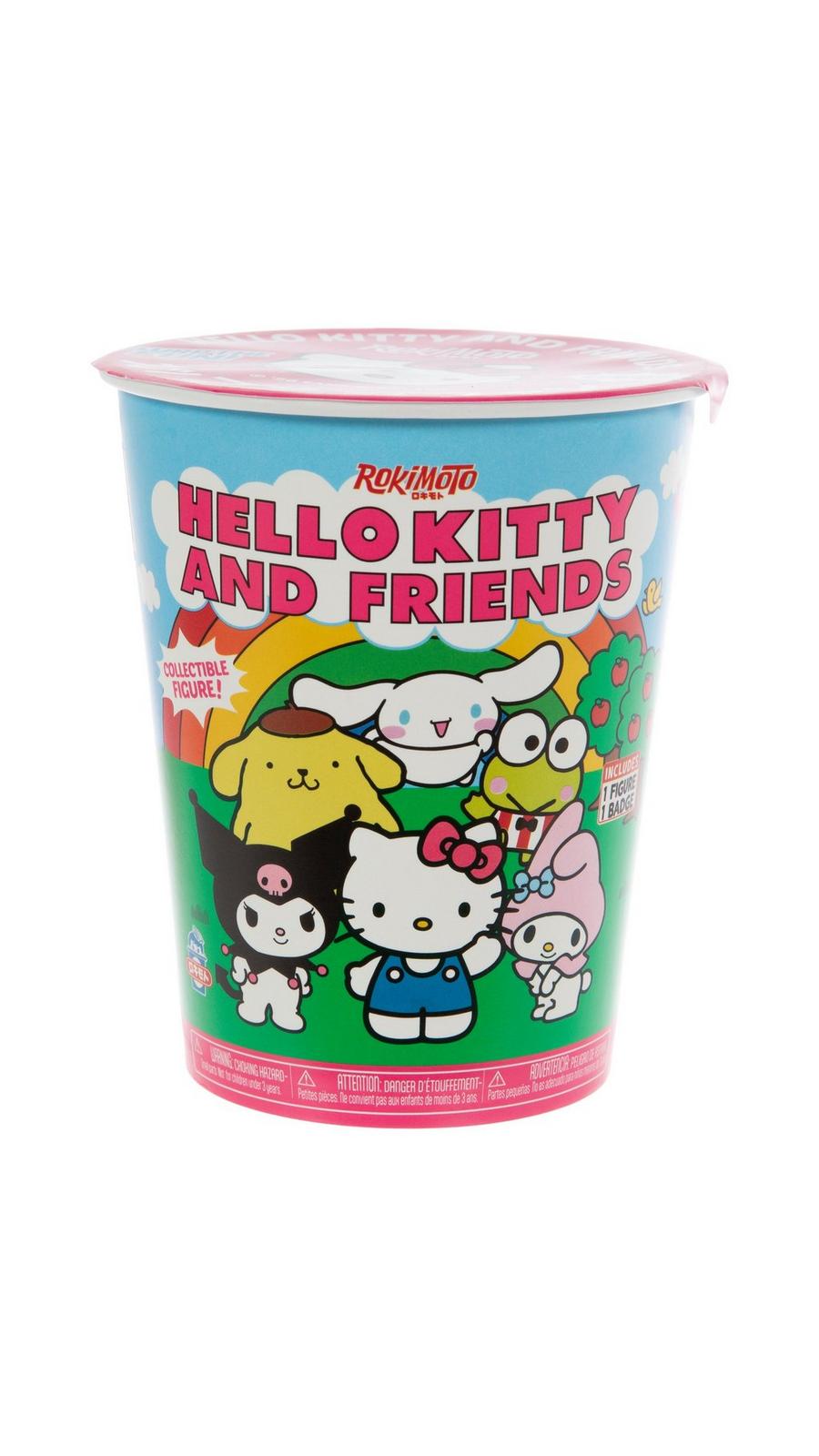 RokiMoto Hello Kitty and Friends Series 1 Blind Box Ramen Cup Decoration