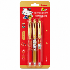HELLO KITTY GEL PEN 3PC