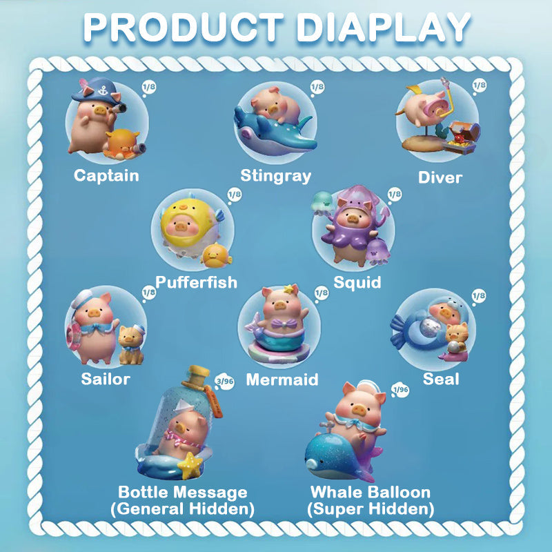 Lulu The Piggy Ocean Series Blind Box