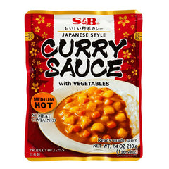 SB CURRY SCE W/VEG MED HOT