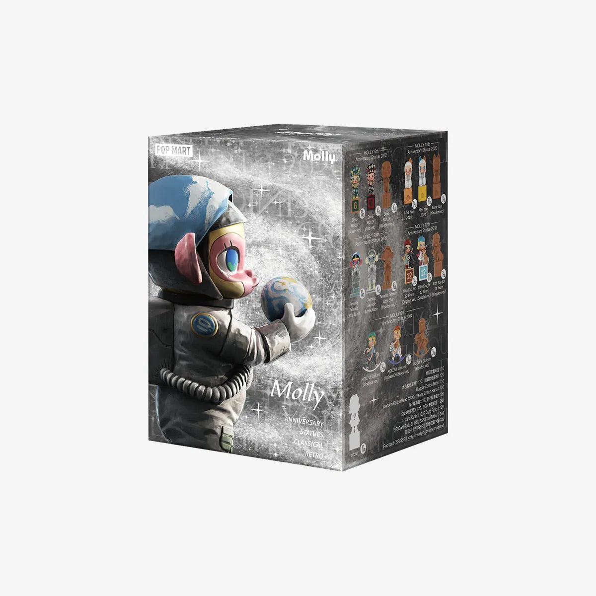 MOLLY Anniversary Statues Classical Retro Series Figures Blind Box