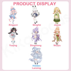 Moon Jumping Time Bunny Series 1/12 Action Figure BJD Inedible Doll Blind Box