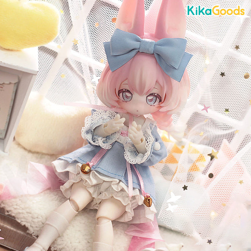 Moon Jumping Time Bunny Series 1/12 Action Figure BJD Inedible Doll Blind Box
