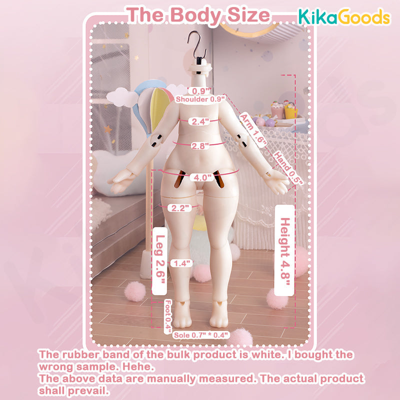 Moon Jumping Time Bunny Series 1/12 Action Figure BJD Inedible Doll Blind Box