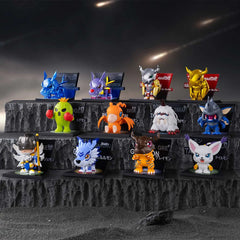 Digimon Adventure Fridge Magnet Series Figures Blind Box