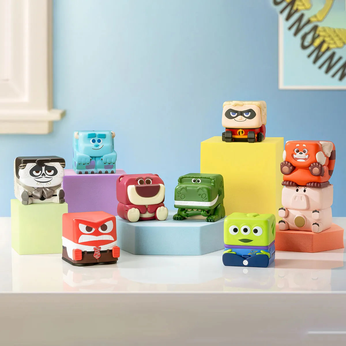 Disney/Pixar POP CUBE-3 Series Figures Blind Box