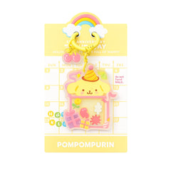 Sanrio Hello Kitty 50th Anniversary Shaker Keychain - Pompompurin