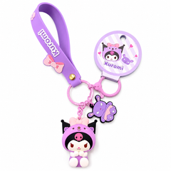 Sanrio Animal Costume Series Keychain – Kuromi