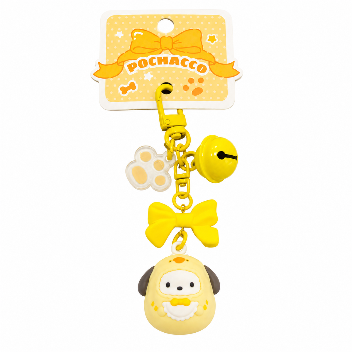Sanrio Animal Series Mini Keychain - Pochacco