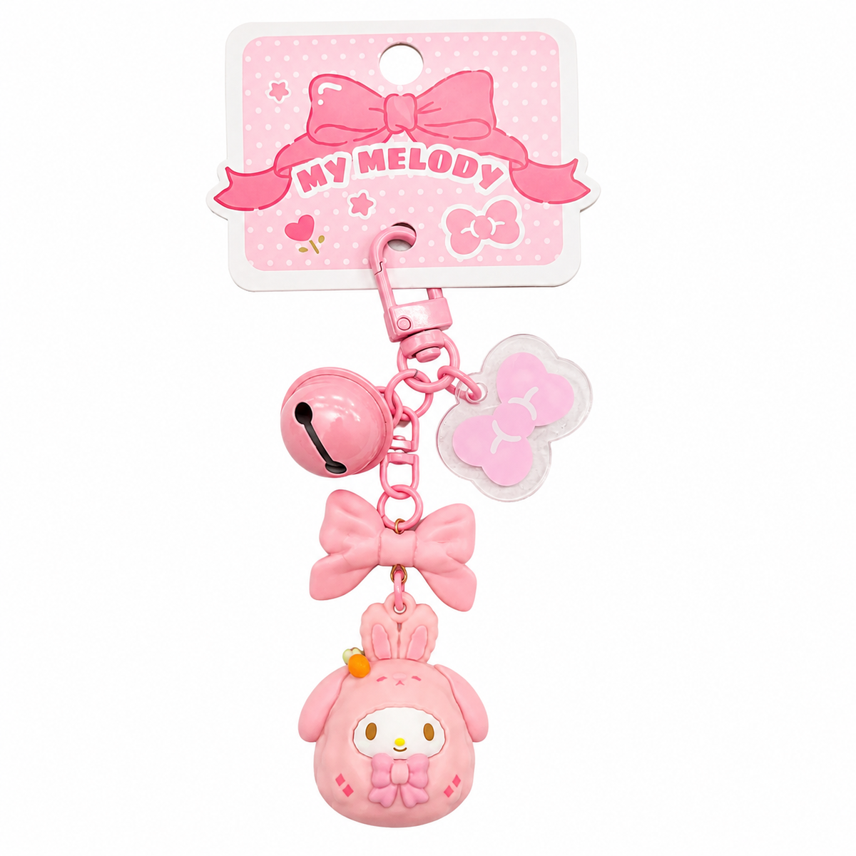 Sanrio Animal Series Mini Keychain - My Melody