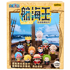 One Piece Plush Finger Puppet Keychain