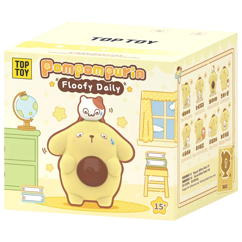 Pompompurin Floofy Daily Series Figures Blind Box