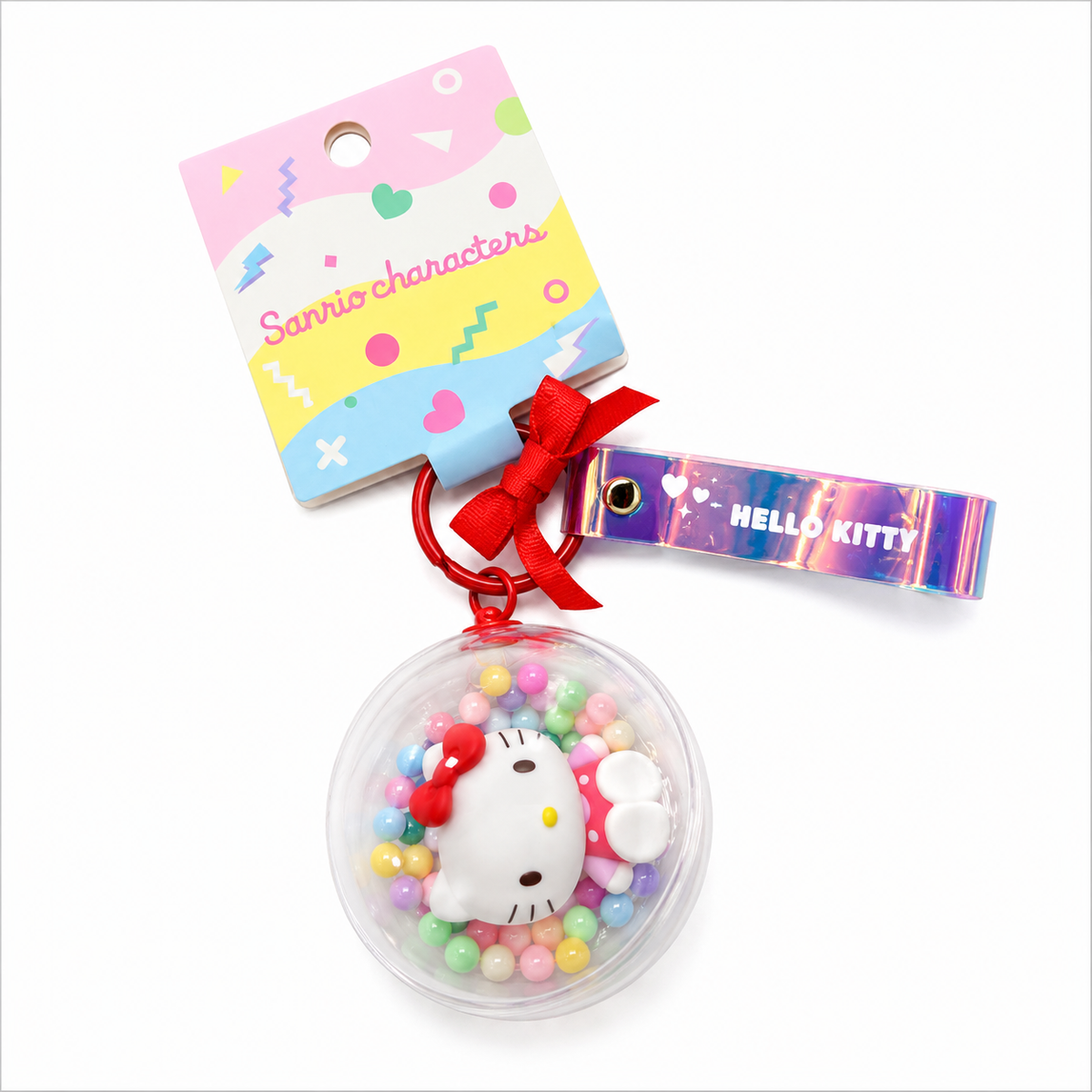 Sanrio Color Pop Keychain - Hello Kitty