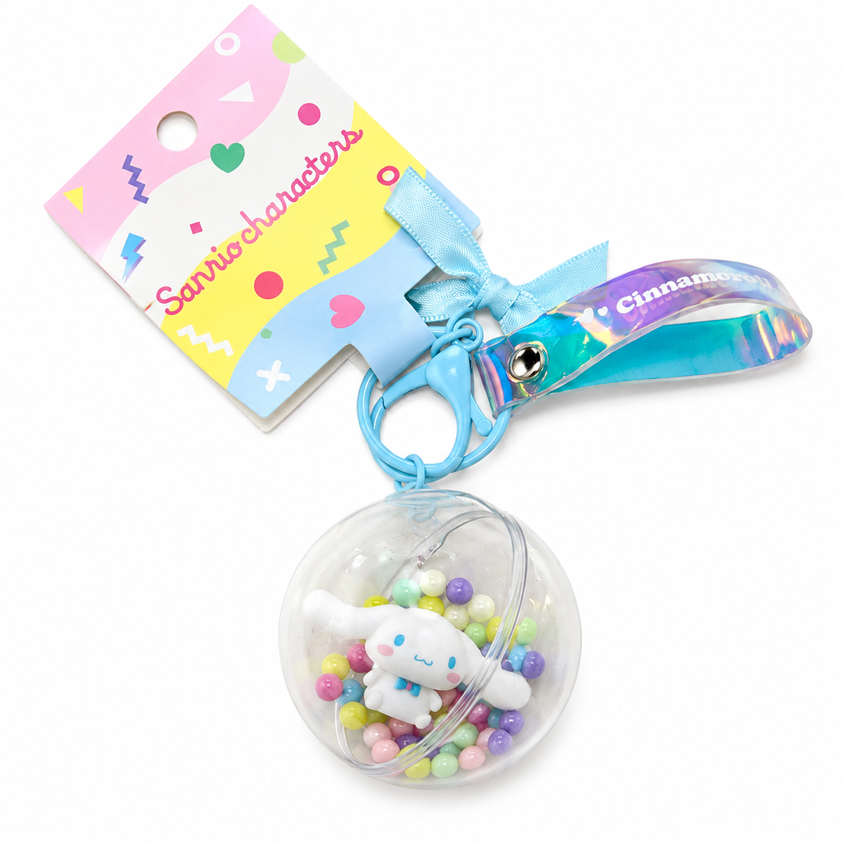 Sanrio Color Pop Keychain - Cinnamoroll