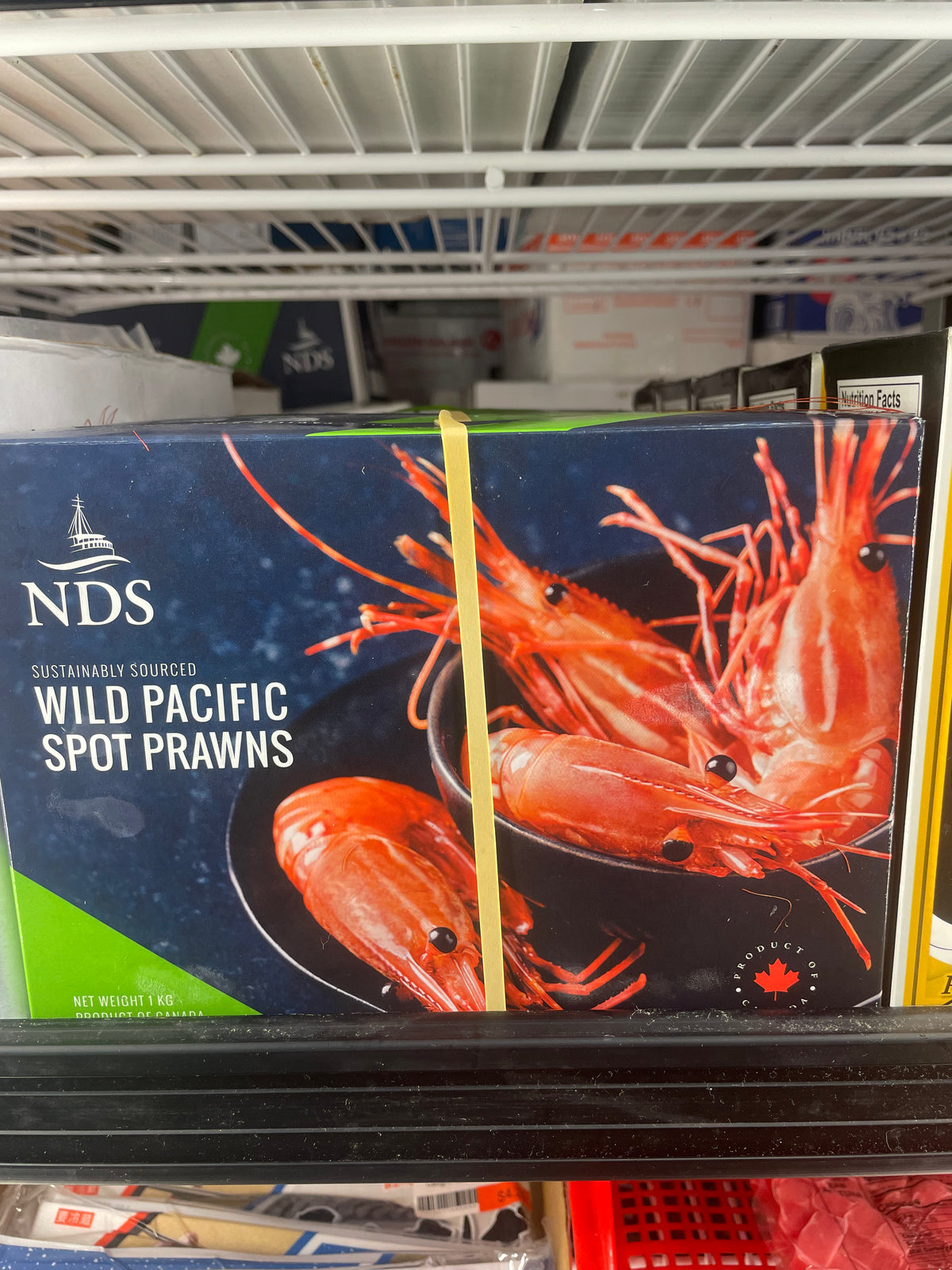 NDS Sustainably Sourced Wild Pacific Spot Prawns 1 kg