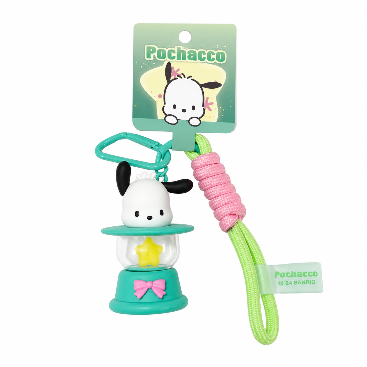 Sanrio Characters Kerosene Lantern Keychain - Pochacco
