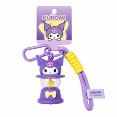 Sanrio Characters Kerosene Lantern Keychain - Kuromi