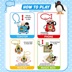 Pingu Mini Interactive Keychain Blind Bag