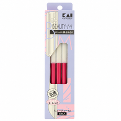 KAI Beauty-M Stainless Steel Facial Razor (5-Pack) Pink