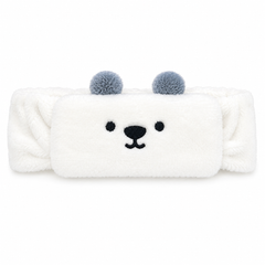FaSoLa White Plush Headband