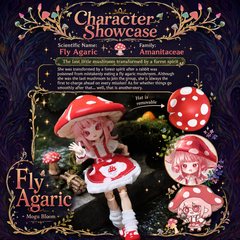Mushroom Mycelium Naming Series BJD Blind Box