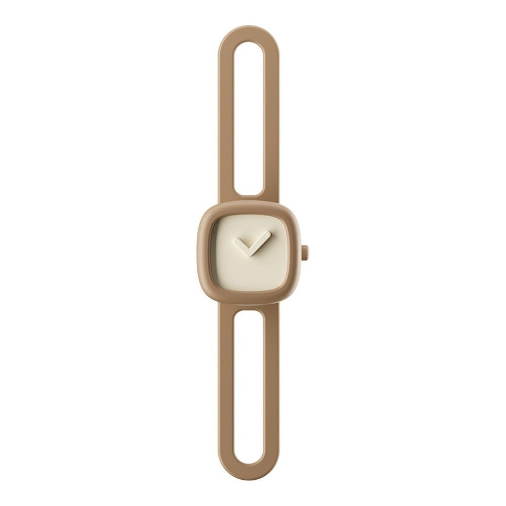Durable Silicone Door Stopper Watch Shape
