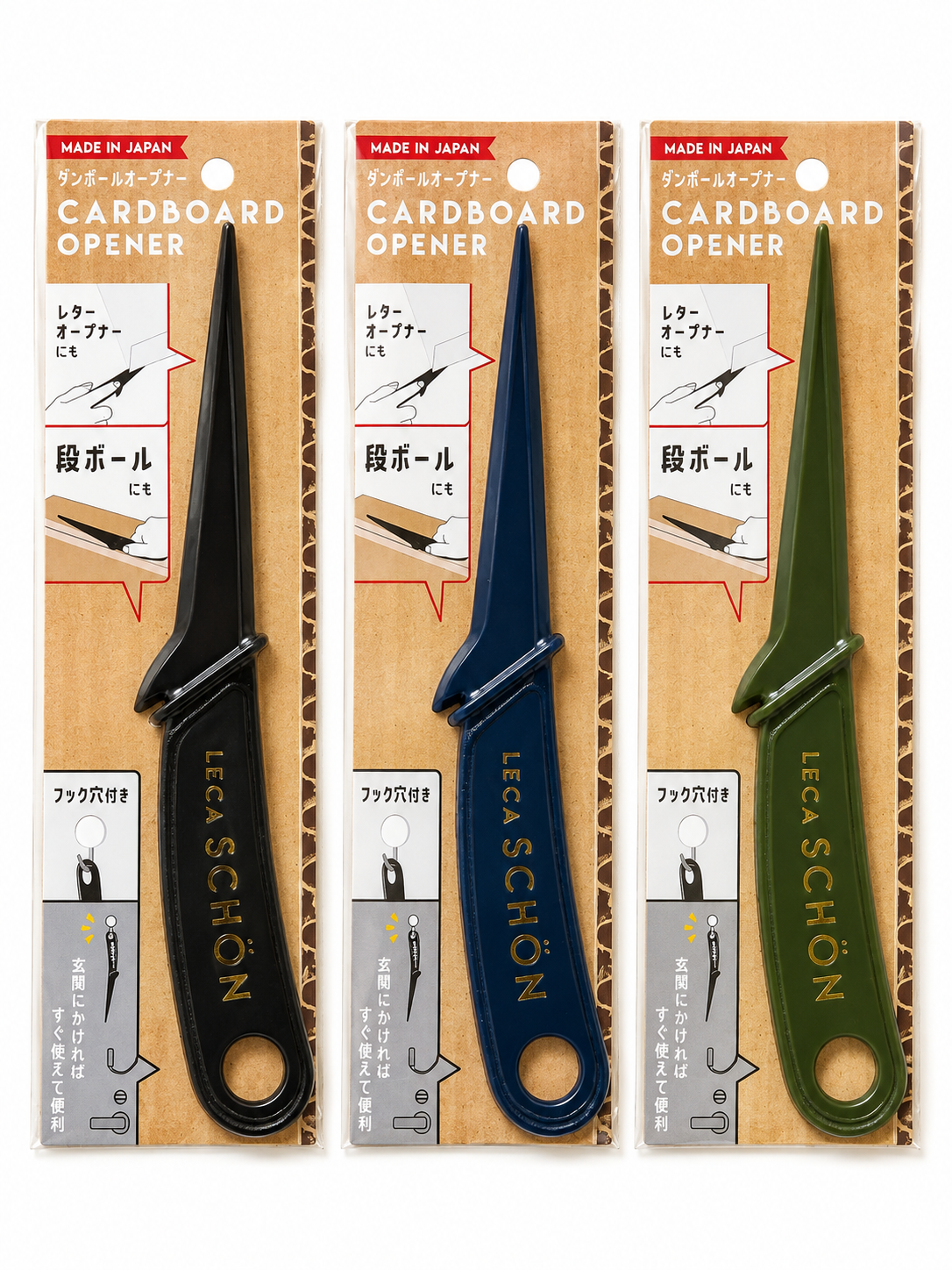 Leca Schön Cardboard Opener 1pc (Random)