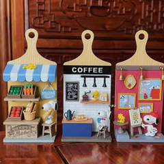 Re-Ment Peanuts Snoopy Miniature Board Blind Box
