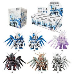 Bandai QMSV MINI Hi-ν Gundam RX-93-v2 Mobile Suit Mini Figurine Blind Box