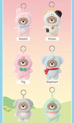 MINISO Gift Bear and Friends In The Forest vinyl plush Blind Box
