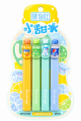 Cute Drink Bottle Highlighters – 4 Pack