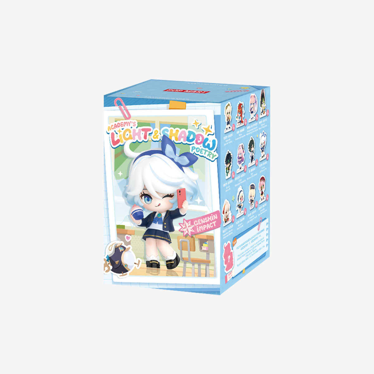 Genshin Impact Academy's Light and Shadow Poetry Chibi Series Blind Box