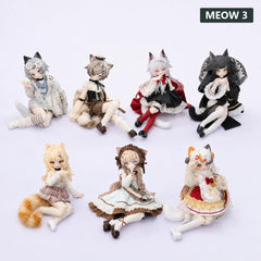 MEOW 3 MEOW MEOW MEOW Dimensions Series 1/8 Action Figure Blind Box