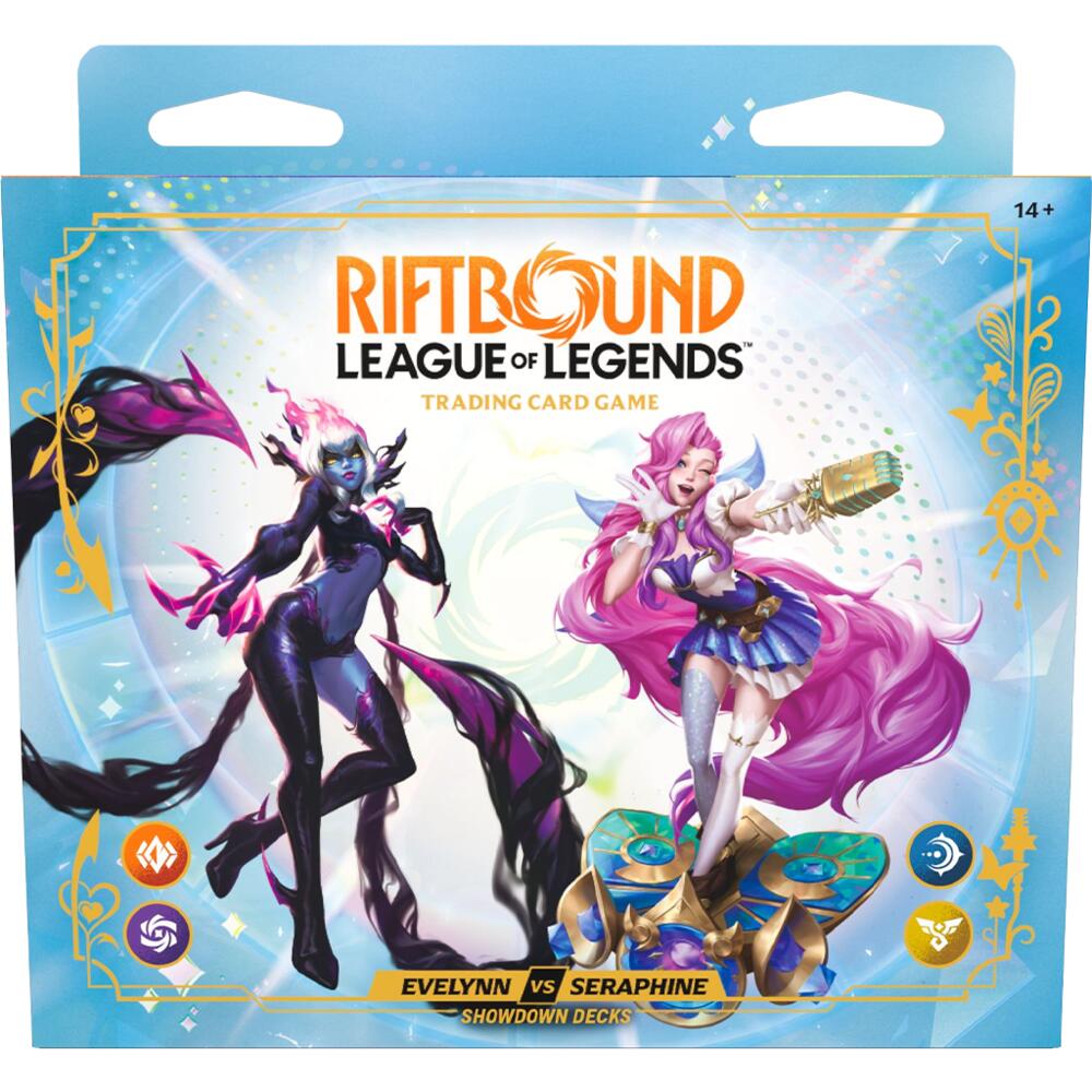 Riftbound: League of Legends Trading Card Game Cards Radiance - Showdown Decks: Evelynn vs Seraphine - Radiance